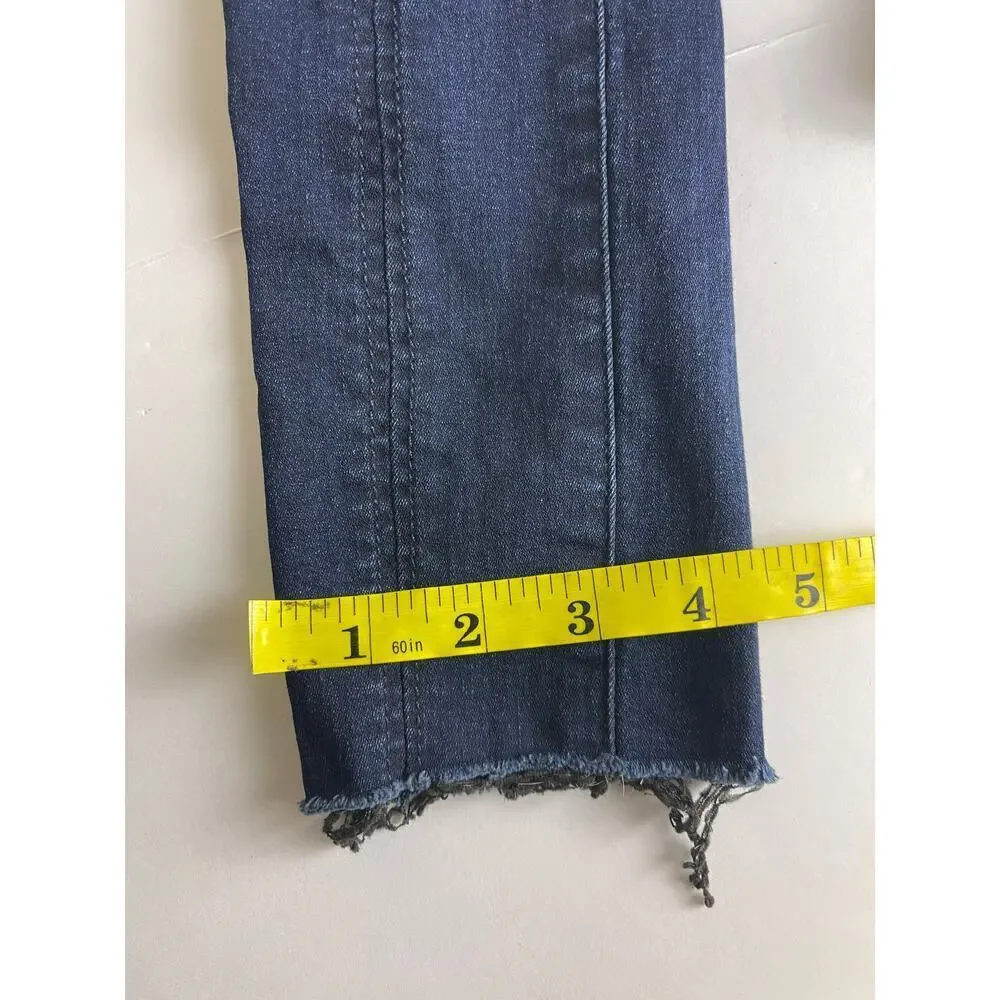 Free People Feel Alright Skinny Jeans Blue - W27